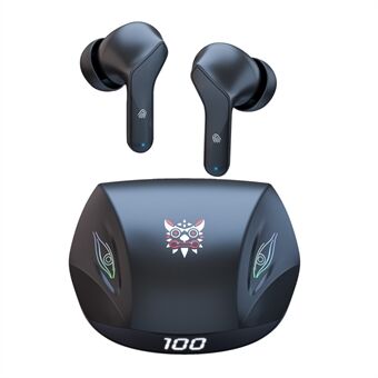 ONIKUMA T33 Draadloze oordopjes Ruisonderdrukkende Bluetooth-koptelefoon TWS BT5.1 E-sports gaming-koptelefoon met oplaaddoos