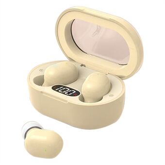 E8S Mini TWS Bluetooth-koptelefoon Digitaal display HiFi Stereo Wireless Touch In-ear headset