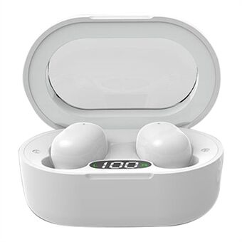 E8S Mini TWS Bluetooth-koptelefoon Digitaal display HiFi Stereo Wireless Touch In-ear headset