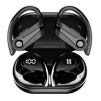 YYK-Q63 Waterdichte Sport Hoofdtelefoon TWS Bluetooth Draadloze Ruisonderdrukking Oortelefoon Oorhaak Design Headset