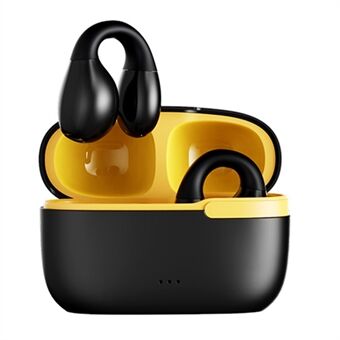 REMAX CozyBuds-W11 Clip-on Echte Draadloze Oordopjes Bluetooth 5.3 Hoofdtelefoon IPX6 Waterdichte Oortjes voor Hardlopen, Fietsen, Rijden, Wandelen