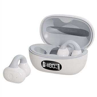 AX10 Oorschelp Open Ear Bluetooth Hoofdtelefoon met Oplaadcase Sportoordopjes voor Fietsen Hardlopen