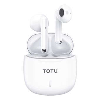 TOTU BE-12-TWS Bluetooth-headset Laagvertragende koptelefoon Draadloze waterdichte oortelefoon met oplaadcase