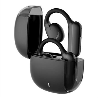 H81 OWS Bluetooth oortelefoon Draadloos oorhangend HiFi muziek- en belheadset - Zwart