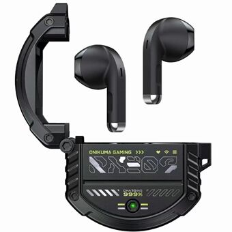 ONIKUMA T309 TWS Bluetooth-oortelefoon van legering, eSports-game en draadloze headset voor muziek