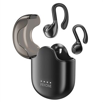 WEKOME WS-03 Bluetooth 5.4-headset Semi-in-Ear Luchtleidende Draadloze Oordopjes met Oplaadetui