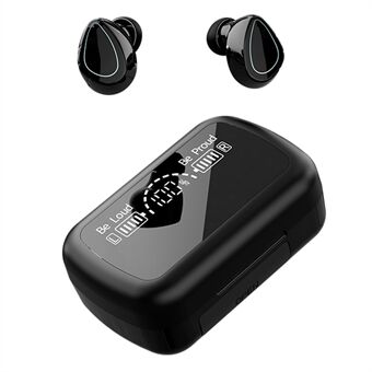 R10 In-ear oordopjes Digitale Display Spiegeloppervlak Draadloze Bluetooth Hoofdtelefoon