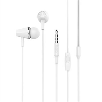 HOCO M34 Honor Music Universal 3,5 mm bedrade oortelefoon met microfoon voor iPhone Samsung