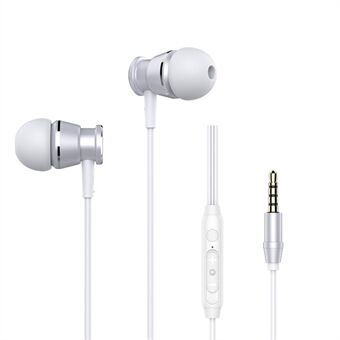 LANGSDOM M305 Metal In-ear Earphone Bass Earbuds with Mic
