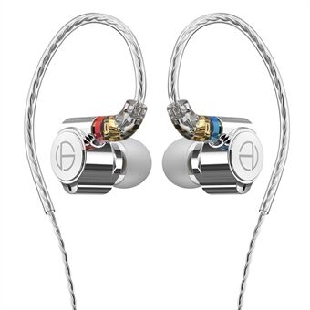 TRN TA1 Afneembare 3,5 mm Bedrade In-Ear Oortelefoon MMCX Interface Zware Bas Hoofdtelefoon met Microfoon