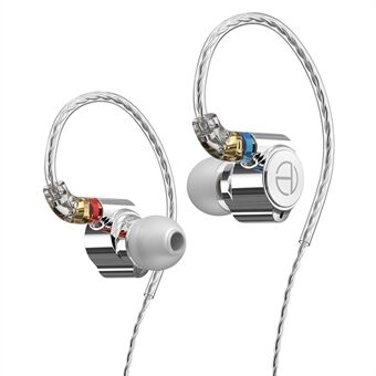 TRN TA1 Afneembare 3,5 mm Bedrade In-Ear Oortelefoon MMCX Interface Zware Bas Hoofdtelefoon, Standaardversie