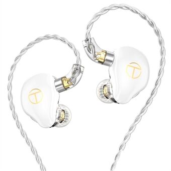 TRN ST7 Afneembare 3,5mm Bedrade In-ear Oortelefoon HiFi Muziek Hoofdtelefoon (Geen Microfoon)