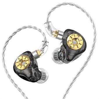 TRN ST1 Pro Afneembare 3.5mm Bedrade In-Ear Oordopjes HiFi Muziek Afstelbare Koptelefoon zonder Microfoon