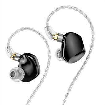 TRN VX Pro+ 3.5mm Afneembare Bedrade In-Ear Oortelefoon 9-Unit HiFi Muziek Koptelefoon zonder Microfoon