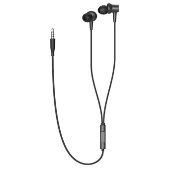 XIAOMI DDQ02WM 3,5mm Bedrade Oordopjes Draadbediening Muziekgesprekken In-Ear Hoofdtelefoon