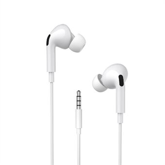 WK Y31 3,5 mm in-ear oortelefoon met bedrade headset HiFi stereogeluid hoofdtelefoon