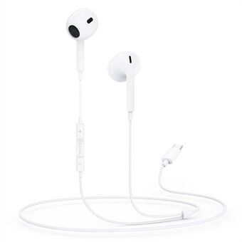 YESIDO YH38 voor Huawei Bedrade oortelefoon Type-C-poort Mobiele telefoon Draadbediening Muziekheadset