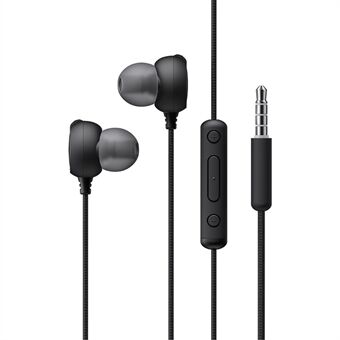 KIVEE KV-MT77 Stereogeluid In-ear-koptelefoon 3,5 mm jack 1,2 m bedrade koptelefoon voor mobiele telefoon / computer / MP3