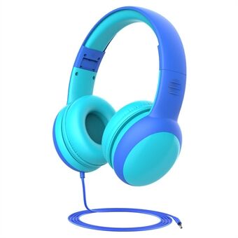 GORSUN GS-E61V 3,5 mm bedrade Kids Opvouwbare muziekheadset voor kinderen met afneembare kattenoren