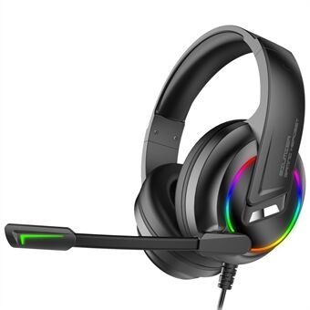 IMYB A26 Bedrade over-ear E-sports-hoofdtelefoon RGB LED-licht Stereo Bass Gaming-headset