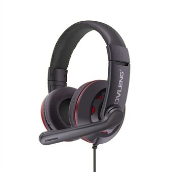 OVLENG Q5 bedrade gaming-headset USB E-sports-hoofdtelefoon Over-ear headset met microfoon