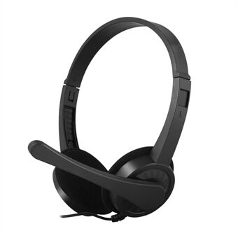 H6108 3,5 mm bedrade gaming-headset Desktop Laptop verstelbare hoofdtelefoon met directionele microfoon