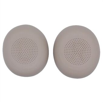 JZF-376 1 Paar Eiwit Lederen Oorkussens Compatibel met Jabra Elite 45h Headset Vervangende Oorkussens Cover Hoofdtelefoon Oorschelpen