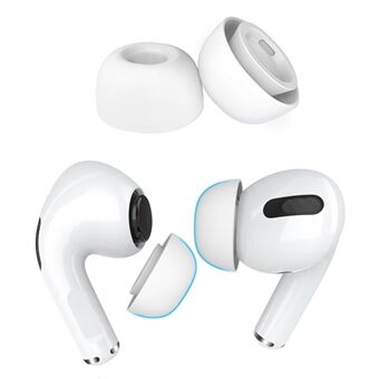 AHASTYLE WG86 1 Paar Oordopjes Covers voor Apple AirPods Pro 2 / AirPods Pro Zachte Siliconen Caps In-Ear Oortelefoon Oordopjes