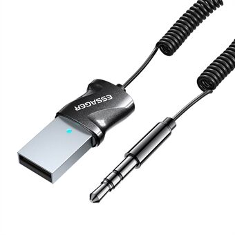 ESSAGER Bluetooth-adapter Veerkabel 3,5 mm Jack Audio-ontvanger