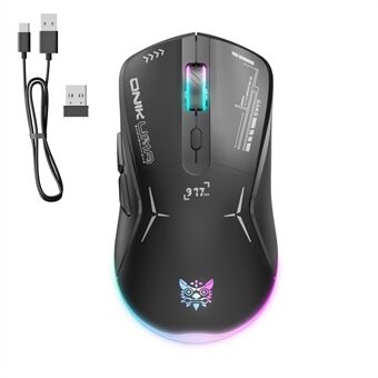 ONIKUMA CW917 Bedraad / 2,4G Draadloze Dual Mode Gaming Muis Ergonomische Computer Laptop Muis