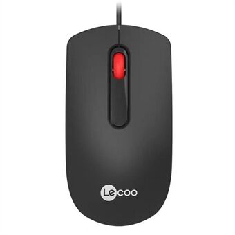 LENOVO LECOO MS102pro USB Bedrade Muis Rood Scrollwieltje Desktop Computer Laptop Muis