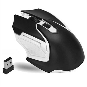 Q46 Draadloze gamingmuis 1000 DPI / 1200 DPI / 1600 DPI 3 snelheden verstelbare draagbare muizen Laptops Draadloze muis voor thuis, op kantoor