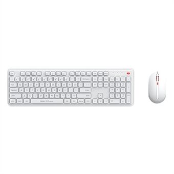 XIAOMI YOUPIN MIIIW MW24PB03 2.4G Draadloos Toetsenbord Muis Set Computer Geruisloos Toetsenbord + Muis, 3e Gen