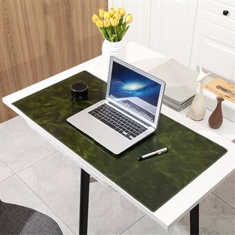 Antislip Grote Muismat Olie Wax Rundleer Gaming Mousepad Thuis Bureau Pad, 60x30cm
