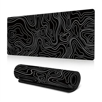 400*900*2mm Abstract Vloeipatroon Groot Muismat Rubberen Computer Bureaumat - Patroon