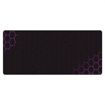 300x700x2 mm Groot Muismat Honingraatpatroon Antislip Rubberen Bureaumat