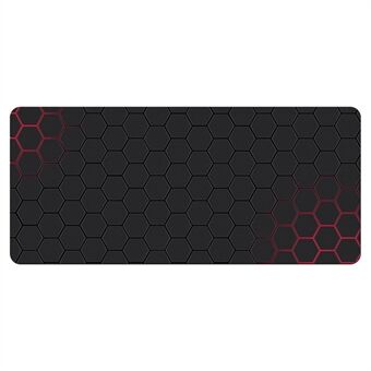 400x900x2mm Anti-slip Groot Muismat Honingraatpatroon Gaming Bureau Onderlegger