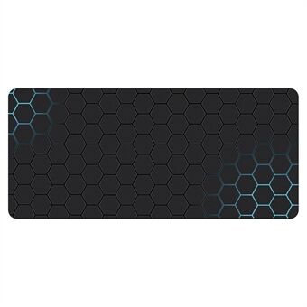 400x900x3mm Rubber Muismat Honingraatpatroon E-sport Gaming Bureaublad Mat