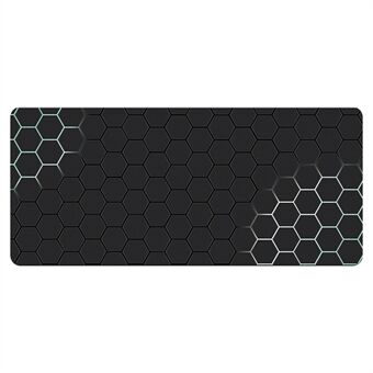 300x750x3mm Honingraatpatroon Antislip Rubberen Muismat Computer Desktop Mat