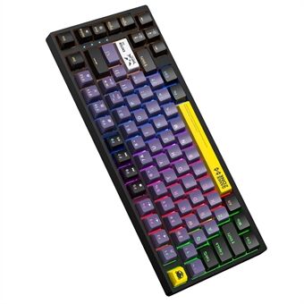 ONIKUMA G58 Hot-Swappable 82-Toets Mechanisch Gaming Toetsenbord RGB Verlichting Bedraad Toetsenbord