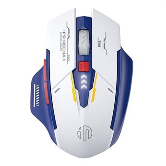 INPHIC F9 Mecha Versie Oplaadbare 2.4G Draadloze Gaming Werkende Muis Computer Laptop Muizen