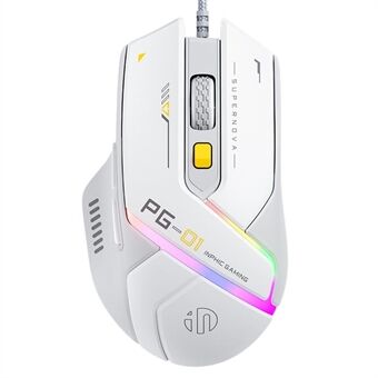 INPHIC PG1 USB Bedrade E-Sports Gaming Muis RGB Licht Computer Laptop Muis