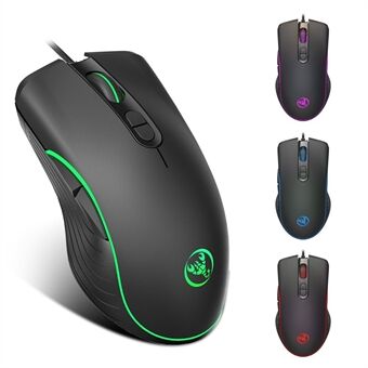 HXSJ A867 RGB lichtgevende gamingmuis