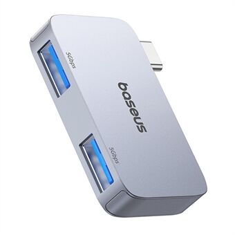 BASEUS UltraJoy Series 2-In-1 Type-C naar 2xUSB3.0 USB Hub Docking Station