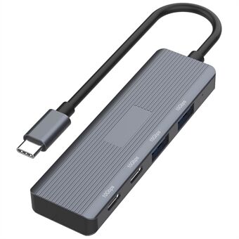 ONTEN UC622 15cm Kabel Type-C naar 2USB+2Type-C Poorten 10Gbps USB Hub Splitter Laptop Telefoon Adapter