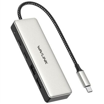 WAVLINK UH30420 Aluminiumlegering USB Hub 4-Poorts 10Gbps Hogesnelheids ??USB3.2 Gen2 Verdeler