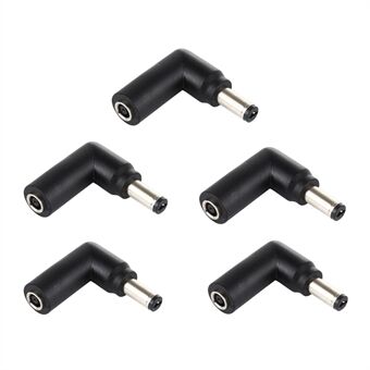 5 stks/pak 4.5x3.0mm Vrouw naar 5.5x2.1mm Man Plug Notebook Adapter Connector