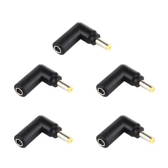 5 stks/pak 4.5x3.0mm Vrouw naar 4.0x1.7mm Man Plug Notebook Adapter Connector