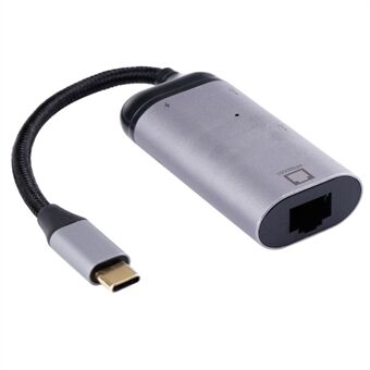 4-in-1 USB-C Type-C naar gigabit Ethernet-adapterkabel voor MacBookPro / MacBook Air / iPad