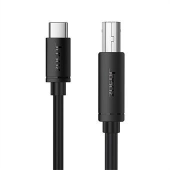 JASOZ D121 1.5m Plug and Play Type-C naar USB 2.0 Type B Printerkabel